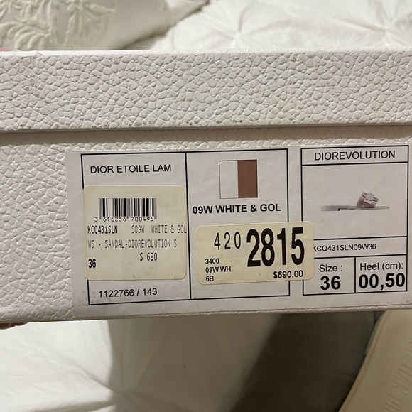 Christian Dior  slides - Picture 2 of 7